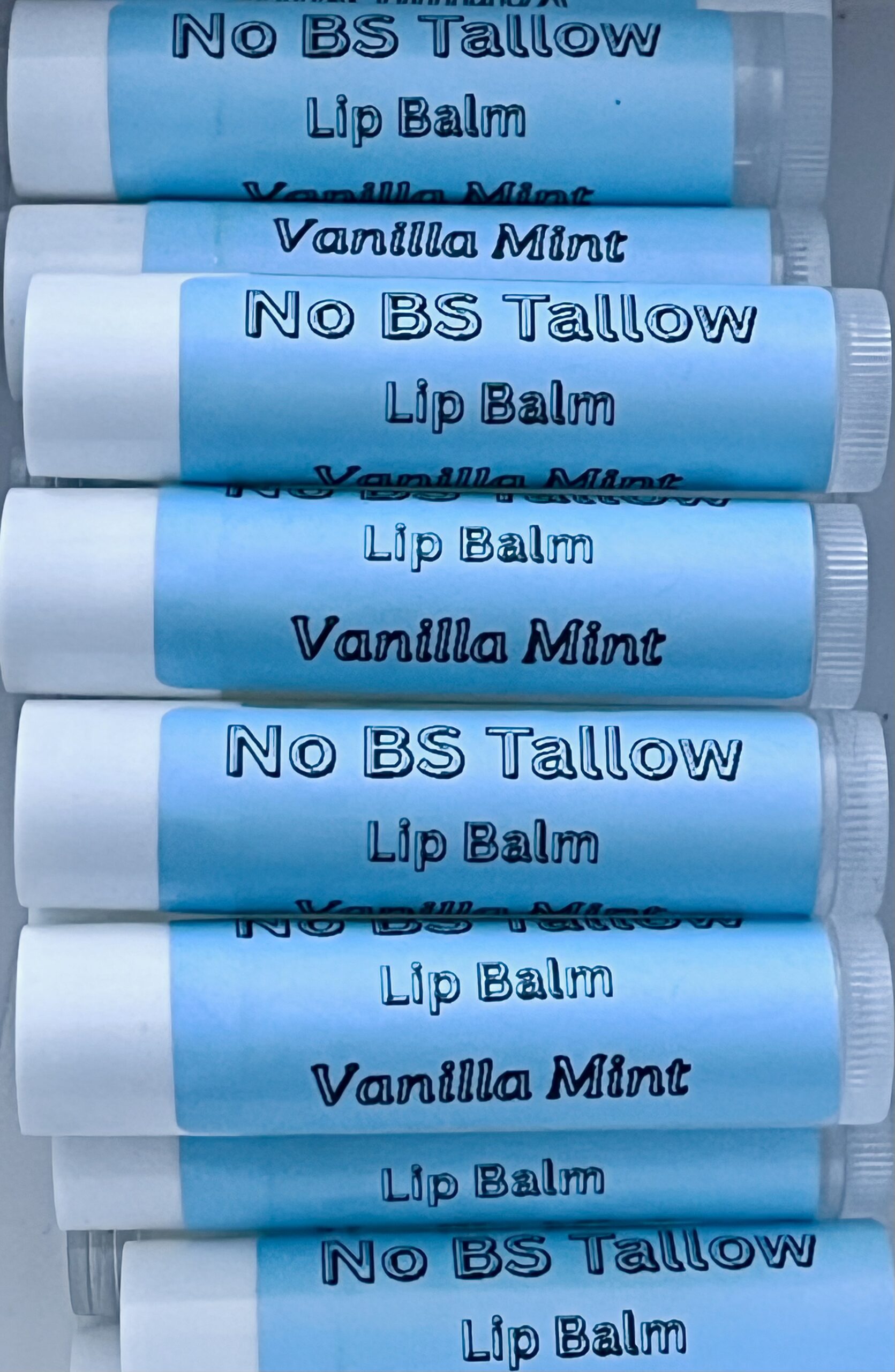 No BS Tallow - Vanilla Mint - Lip Balm